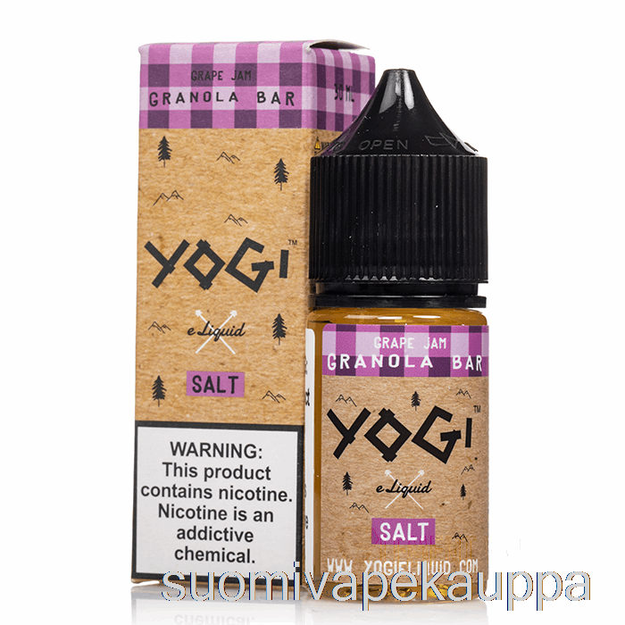 Vape Kauppa Rypälehillo Granolapatukka - Joogisuolat E-neste - 30ml 35mg